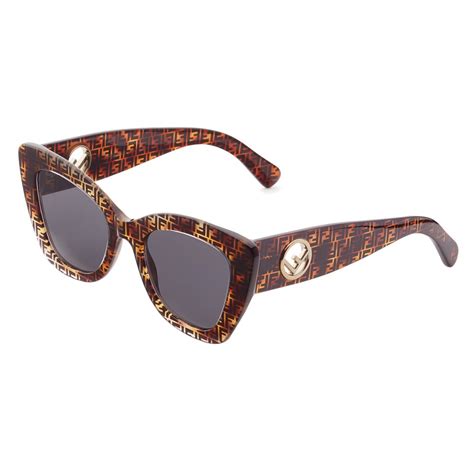 occhiali da sole fendi tondi|Fendi Eyewear Occhiali Da Sole Tondi .